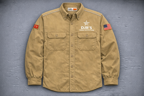 Coming Soon- DJR’S Texas Outfitters Flame‑Resistant (FR)