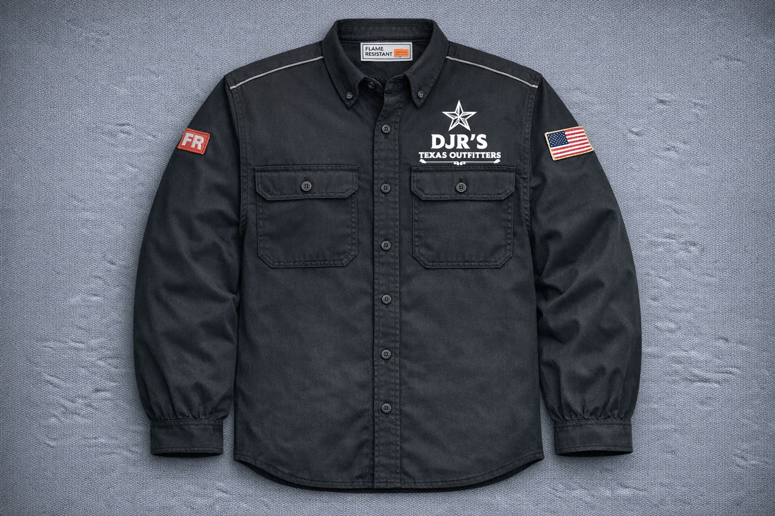 Coming Soon- DJR’S Texas Outfitters Flame‑Resistant (FR)